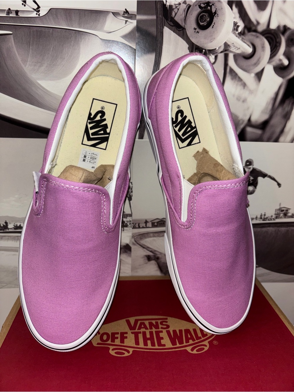 Vans Classic Slip On sz 8.0 Men’s 9.5 Woman - Picture 5 of 11